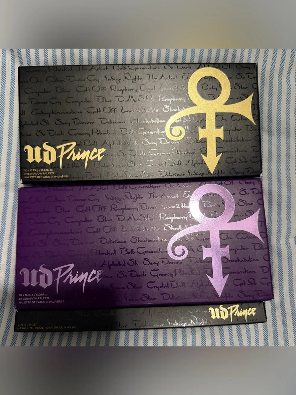 Urban Decay UD Prince Eyeshadow Palette - Black, Purple, Gold
